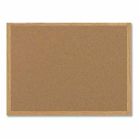 MASTERVISI Earth Cork Board, 48 X 72, Wood Frame SB1420001233